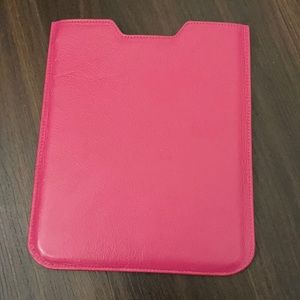 NORDSTROM IPAD/KINDLE LEATHER COVER CASE PINK